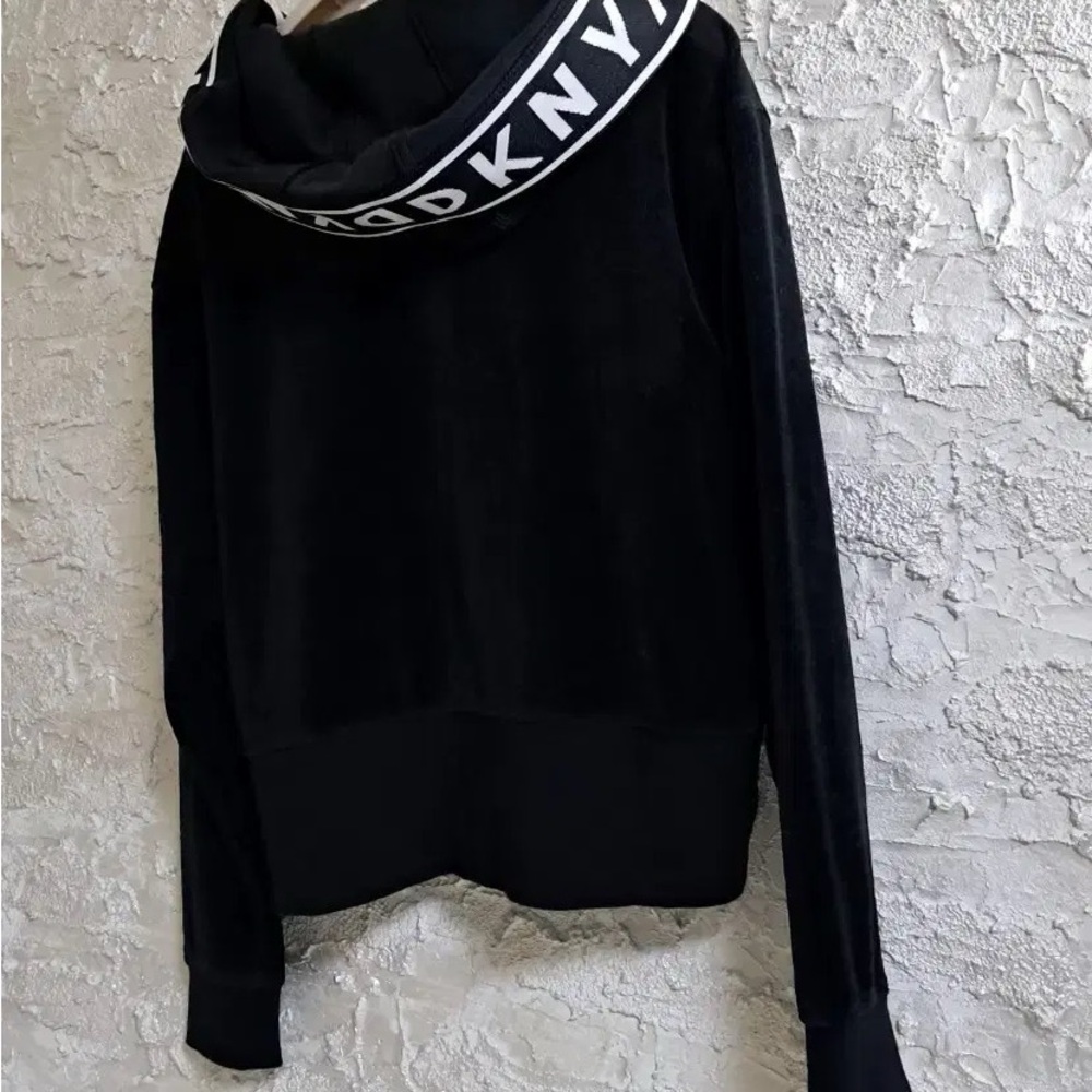 DKNY Sport Black Women's Hoodie XL - Picture 2 of 4